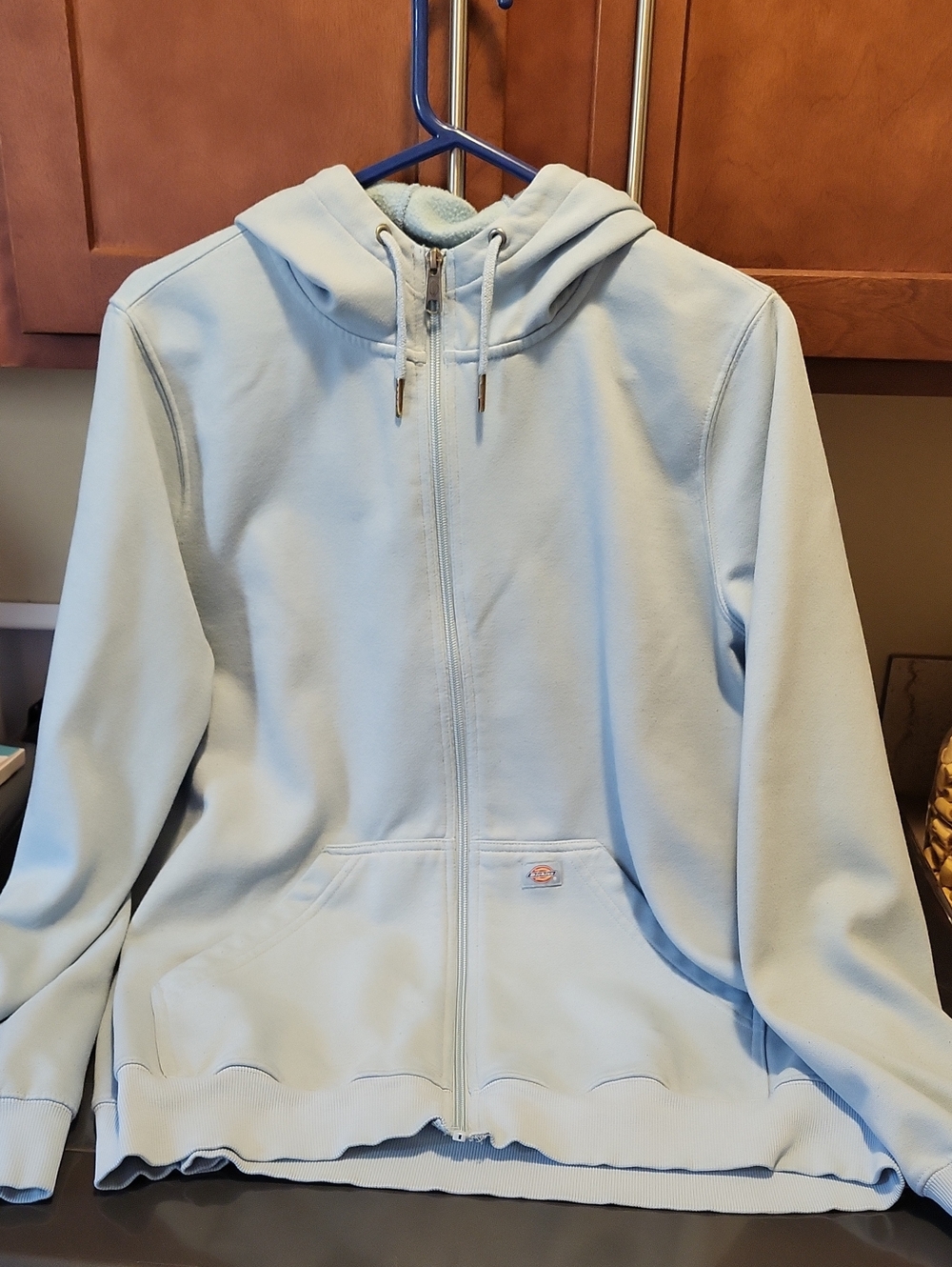 Light Blue Dickies Full Zip Hoodie